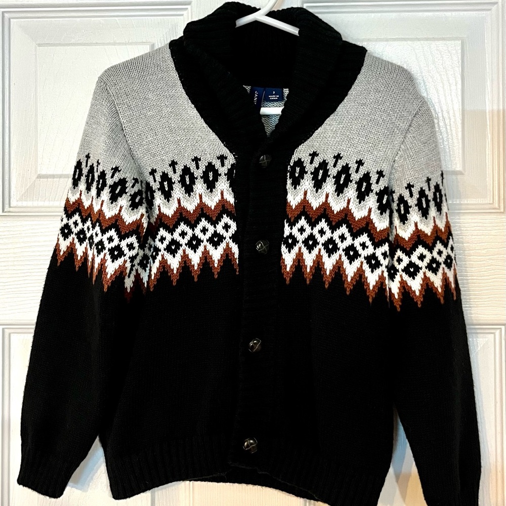 Stunning Janie and Jack cowl neck cardigan sweater. Size 3 (T). Like new!